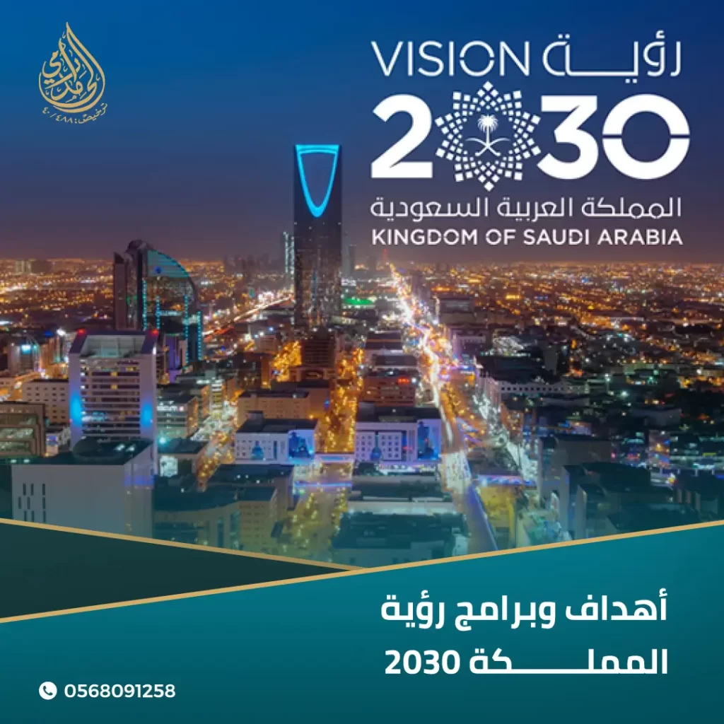 أهداف وبرامج رؤية المملكة 2030
