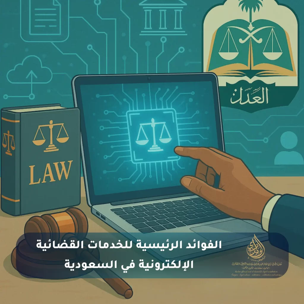 التحول الرقمي في القضاء السعودي: تحليل عميق لتطوير العدالة والخدمات القضائية في المملكة 3 الفوائد الرئيسية للخدمات القضائية الإلكترونية في السعودية