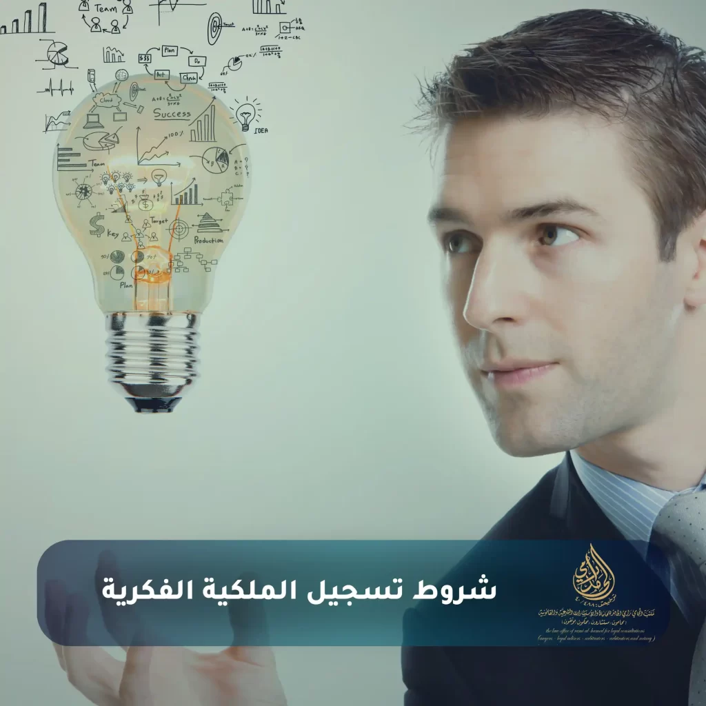 إجراءات تسجيل الملكية الفكرية في السعودية 2 شروط تسجيل الملكية الفكرية