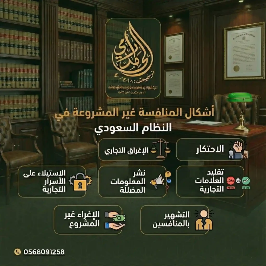 أشكال المنافسة غير المشروعة في النظام السعودي