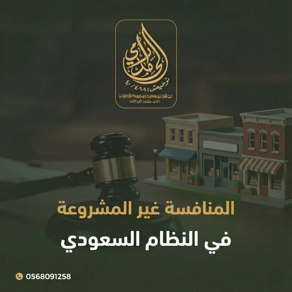المنافسة غير المشروعة في النظام السعودي