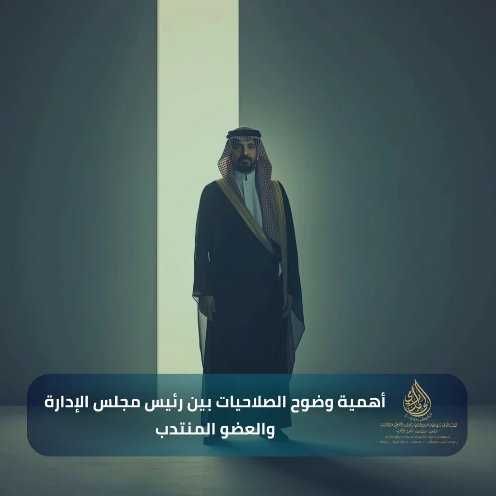 الفرق بين رئيس مجلس الادارة والعضو المنتدب وفقا لنظام الشركات السعودي 3 أهمية وضوح الصلاحيات بين رئيس مجلس الإدارة والعضو المنتدب